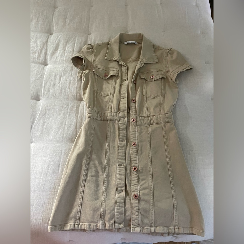 Zara Tan Dress
